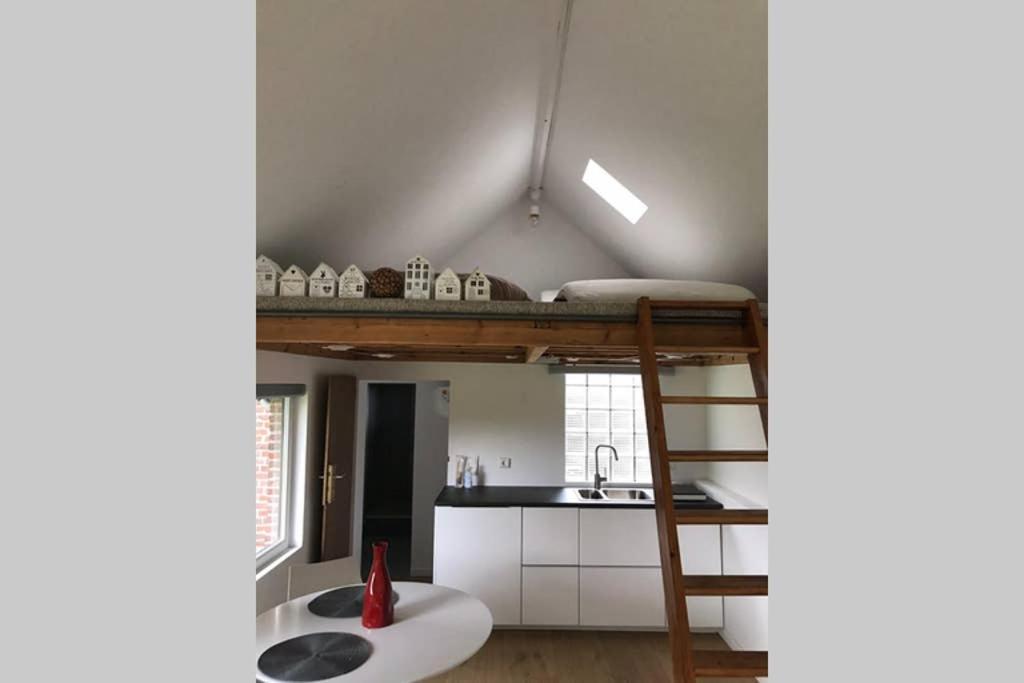 Cozy Studio On A Quaint Farm Apartment Kruibeke Luaran gambar